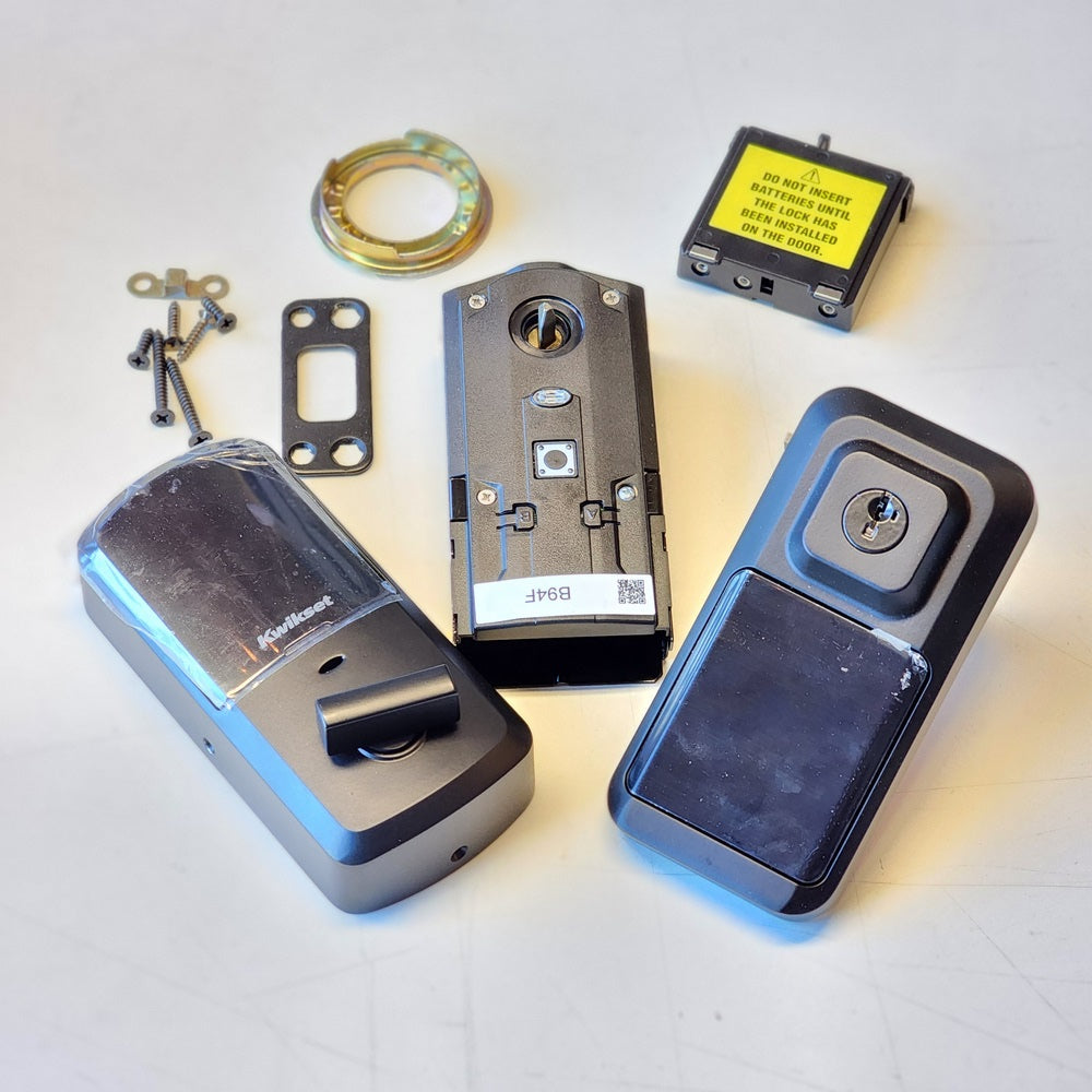 HALO Matte Black Touchscreen WiFi Keypad Electronic Single-Cylinder Smart Lock Deadbolt (99390-004) HALO Matte Black Touchscreen WiFi Keypad Electronic Single-Cylinder Smart Lock Deadbolt (99390-004)